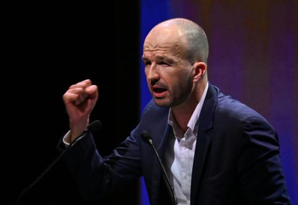 Le coordinateur de La France insoumise Manuel Bompard, à Marseille le 6 décembre 2025