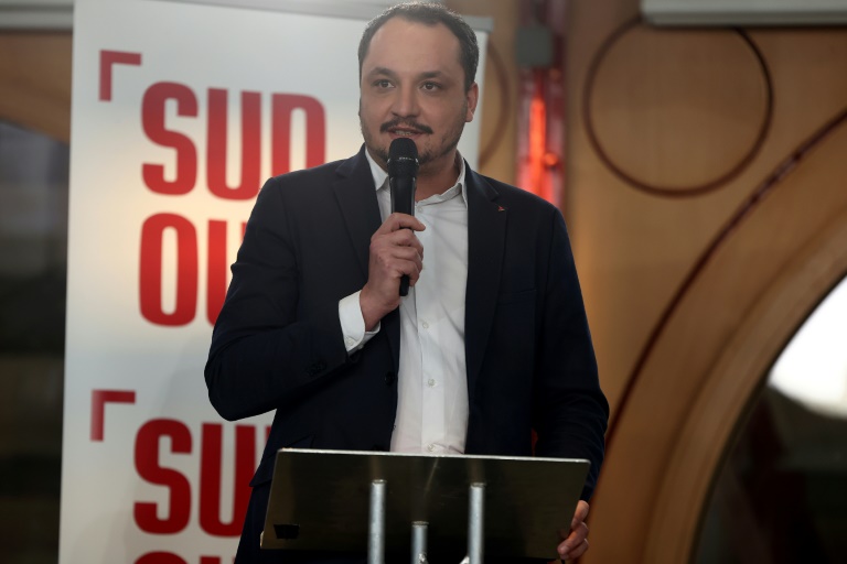 Le LFI Nordine Raymond, le 26 février 2026 à Bordeaux