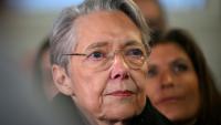 L'ancienne Première ministre et actuelle ministre de l'Education nationale démissionnaire, Elisabeth Borne, ici à Longjumeau (Essonne), le 6 janvier 2025