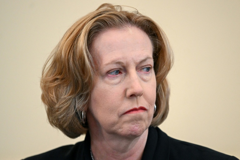 Meg O'Neill, la nouvelle directrice générale de BP, le 30 mars 2026, à Londres