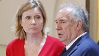 La présidente de l'Assemblée nationale Yaël Braun-Pivet et le Premier ministre François Bayrou le 2 juillet 2025 à l'Elysée