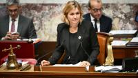 Yaël Braun-Pivet, présidente de l'Assemblée nationale, à Paris le 3 décembre 2025 