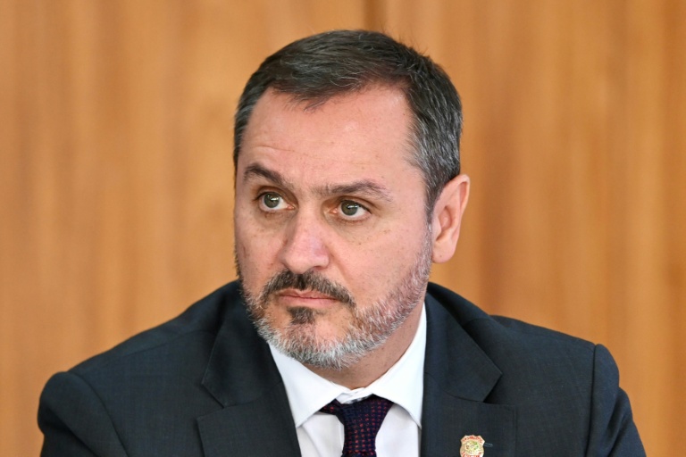 Le directeur de la Police fédérale (PF) du Brésil, Andrei Rodrigues, à Brasilia le 1er novembre 2023