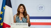 La porte-parole du gouvernement Maud Bregeon à Paris le 22 juillet 2026