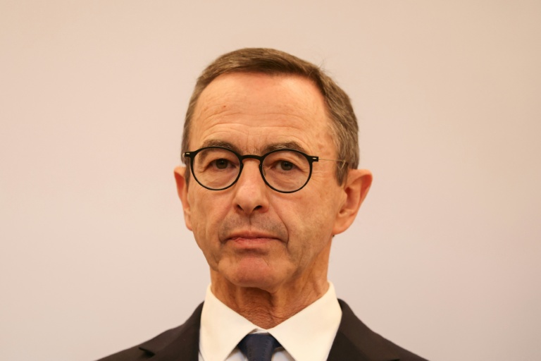 Le président du parti Les Républicains (LR), Bruno Retailleau, le 13 octobre 2025 à Paris