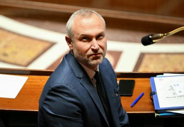 Le ministre délégué chargé des Relations avec le Parlement Laurent Panifous à l'Assemblée nationale à Paris le 3 décembre 2025