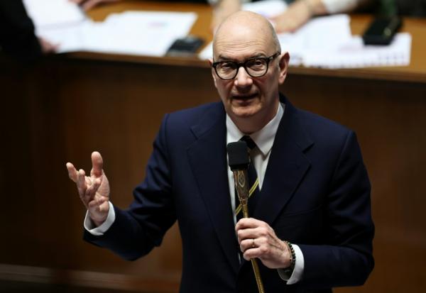 Le ministre de l'Economie et des Finances Roland Lescure à l'Assemblée nationale, le 13 janvier 2026