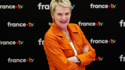 La journaliste Élise Lucet à Paris le 8 juiller 2025