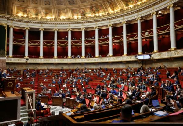 L'Assemblée nationale durant les débats sur le budget de la Sécurité sociale, le 5 décembre 2025 à Paris
