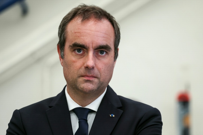 Le Premier ministre Sébastien Lecornu, le 4 septembre 2026, à Vernon dans l'Eure