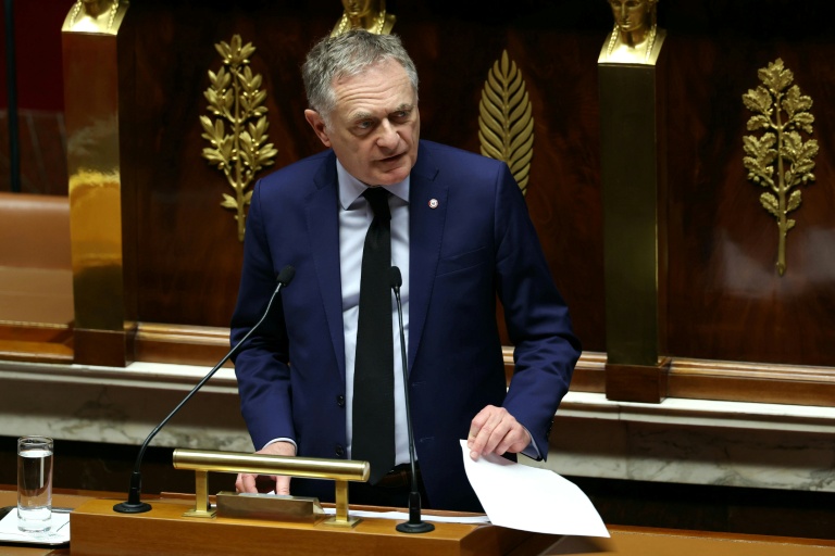 Philippe Juvin, rapporteur LR du budget à l'Assemblée nationale, le 2 décembre 2025 à l'Assemblée nationale à Paris