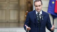 Le Premier ministre Sébastien Lecornu fait une déclaration à l'Hôtel Matignon, le 3 octobre 2025 à Paris
