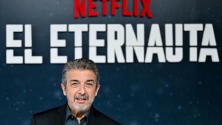 L'acteur argentin Ricardo Darin lors de la première de la série Netflix "L'Éternaute", le 29 avril 2025 à Buenos Aires