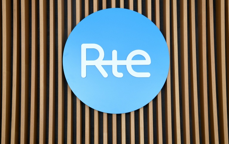 Logo RTE, au siège de l'opérateur à La Défense, près de Paris le 14 septembre 2022. 