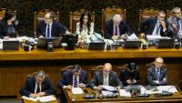 Le Sénat chilien débat du projet présidentiel de réforme économique à Valparaiso, le 15 juillet 2026