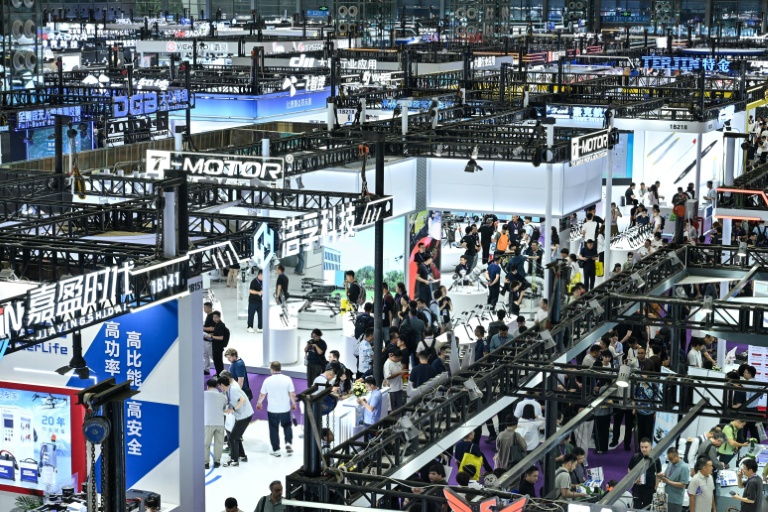 Le salon mondial des drones à Shenzhen (Chine), le 21 mai 2026