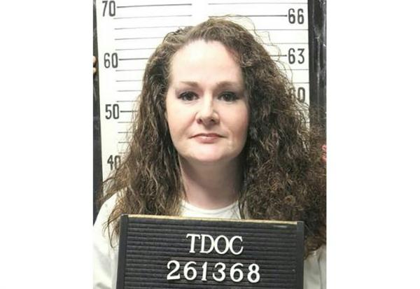 Photo du 12 janvier 2023 de Christa Pike, condamnée à la peine capitale, fournie par l'administration pénitentiaire de l'Etat américain du Tennessee