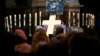 Messe commémorative à Brigitte Bardot à l'église Saint-Roch à Paris, le 28 janvier 2026
