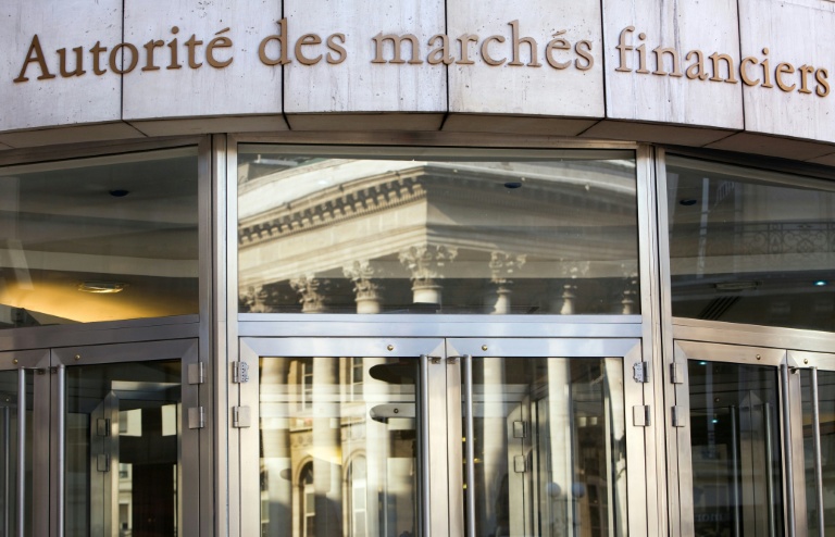 Photo d'illustration du siège de l'Autorité des marchés financiers (AMF), à Paris, chargée d'enquêter sur les manquements d'initiés