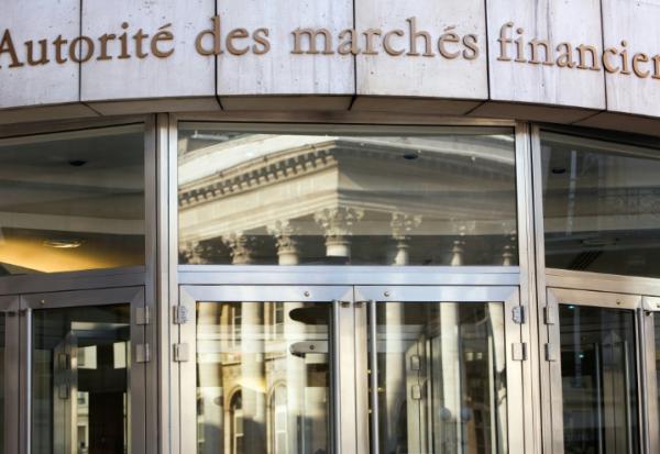 Photo d'illustration du siège de l'Autorité des marchés financiers (AMF), à Paris, chargée d'enquêter sur les manquements d'initiés