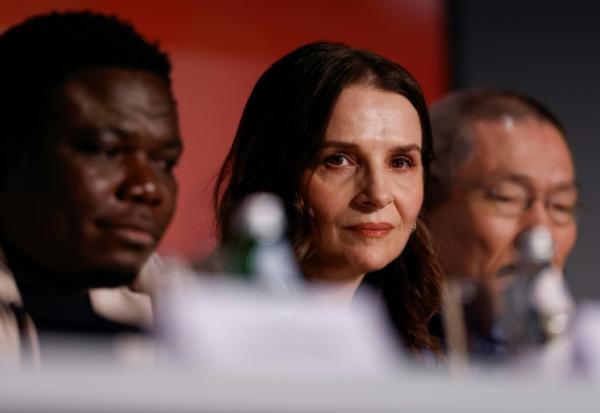 L'actrice française Juliette Binoche, présidente du jury du 78ème Festival de Cannes, le 13 mai 2025 à Cannes