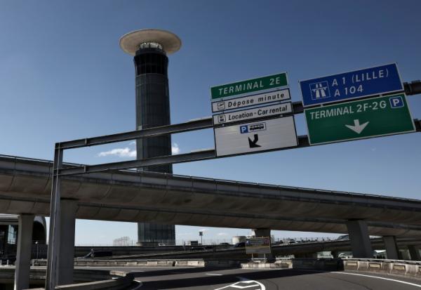 La tour de contrôle de l’aéroport de Roissy-Charles-de-Gaulle, près de Paris, le 3 juillet 2025