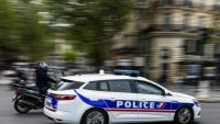 Un véhicule de police à Paris, le 16 avril 2025