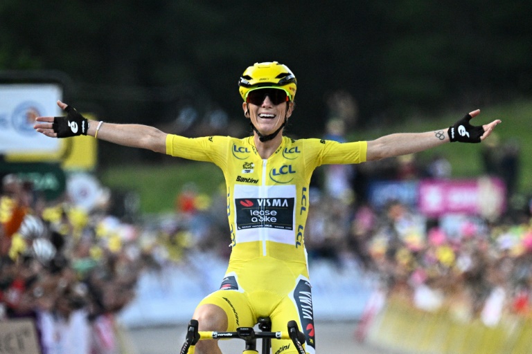 La Française Pauline Ferrand-Prévot, championne olympique de VTT aux Jeux de Paris-2024, remporte le Tour de France, le 3 août 2025