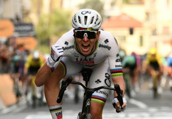 Tadej Pogacar le 21 mars 2026 à Sanremo