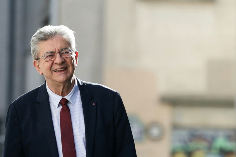 Le candidat LFI à la présidentielle Jean-Luc Mélenchon, le 23 septembre 2026 à Paris