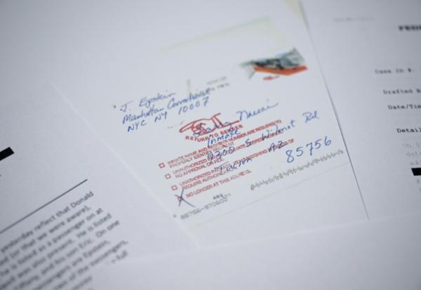 Une nouvelle série de dossiers publiés par le gouvernement américain concernant le criminel sexuel Jeffrey Epstein, le 23 décembre 2025 à Washington