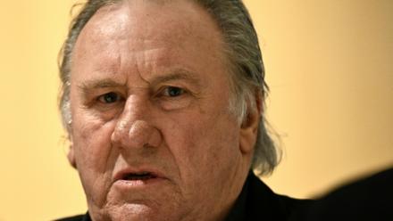 Gérard Depardieu lez 27 mars 2025, à Paris