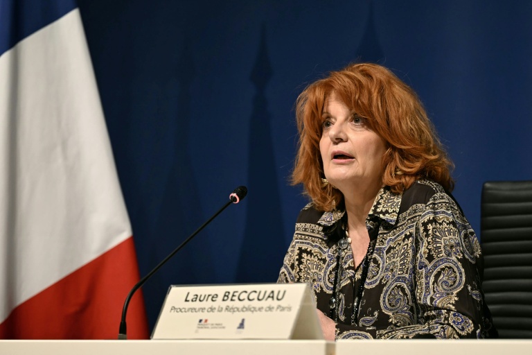 La procureure de Paris Laure Beccuau, le 25 mars 2026 à Paris
