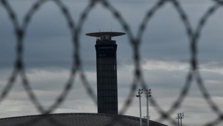 Une tour de contrôle de l'aéroport de Paris-Charles-de-Gaulle, dans la banlieue nord-est de Paris, le 16 septembre 2022