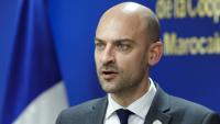 Le ministre français des Affaires étrangères Jean-Noël Barrot, à Rabat au Maroc le 20 mai 2026