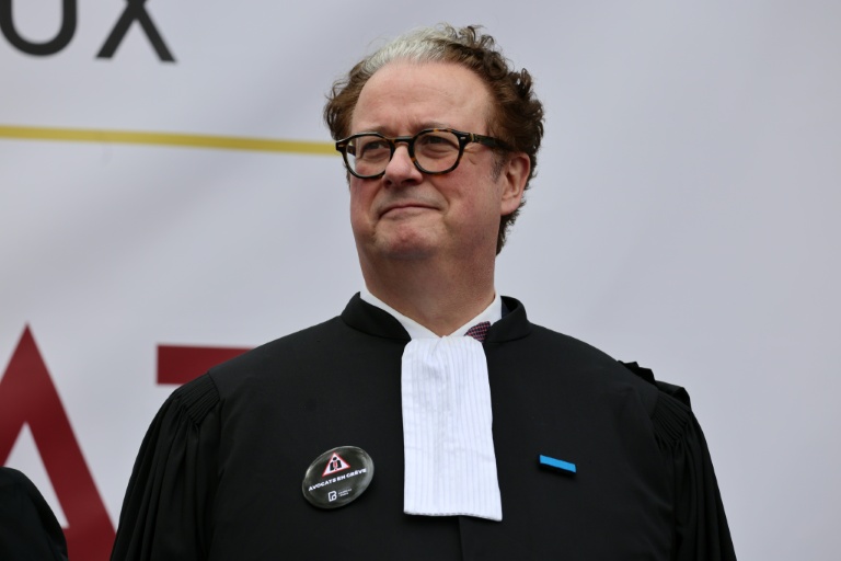 Le bâtonnier du barreau de Paris, Louis Degos à Paris le 13 avril 2026