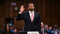 Le directeur du FBI Kash Patel, devant le comité judiciaire du Sénat américain à Washington, le 15 septembre 2026