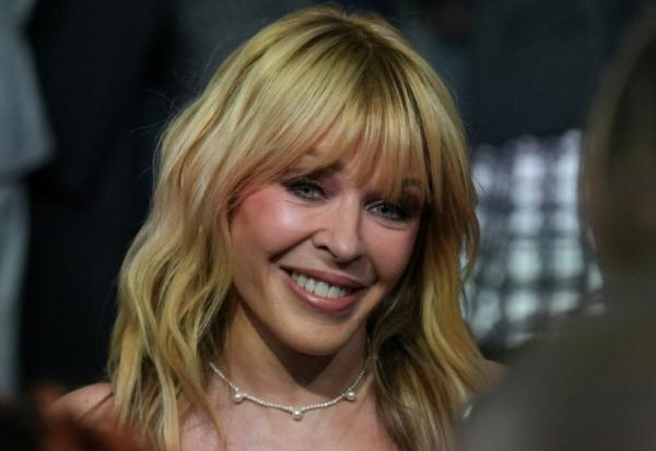 Kylie Minogue le 1er décembre 2025 à Londres