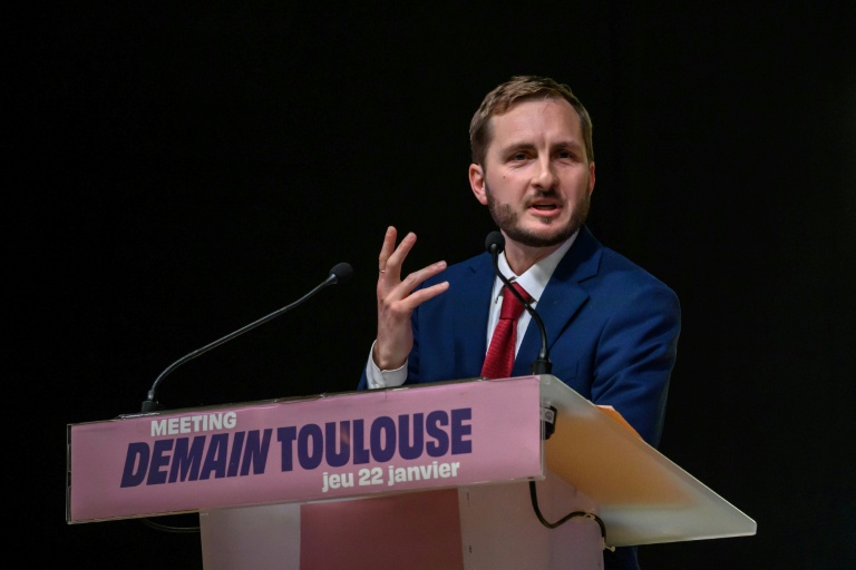 La tête de liste La France insoumise (LFI) pour la mairie de Toulouse, François Piquemal, le 22 janvier 2026 