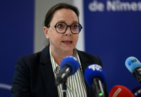 La procureure de Nîmes, Cécile Gensac, le 2 mai 2025 à Nîmes