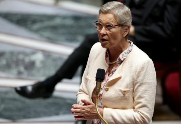 La ministre française déléguée au Numérique Anne Le Hénanff à l'Assemblée nationale à Paris, le 3 juin 2026