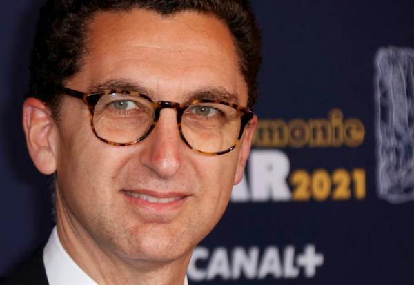 Maxime Saada, président de Canal+, à l'Olympia à Paris, le 12 mars 2021