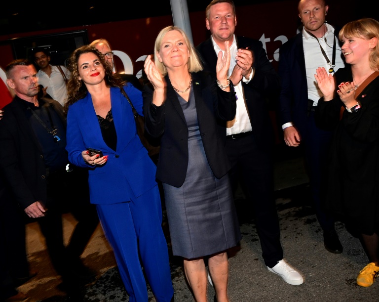 Magdalena Andersson, à Stockholm, le 13 septembre 2026