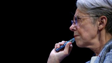 Elisabeth Borne à Paris, le 11 avril 2026
