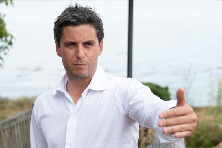 Gabriel Attal le 25 juillet 2026 à l'Ile-aux-Moines