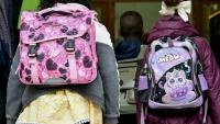 Rentrée 2025 à l'école élémentaire Vigée-Lebrun, à Paris, le 1er septembre 2025