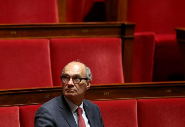 Le député Eric Woerth, lors d'une séance de questions au gouvernement à l'Assemblée nationale, le 18 juin 2025 à Paris