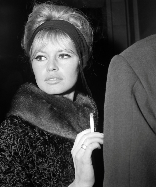 L'actrice française Brigitte Bardot, le 29 janvier 1962 à Paris