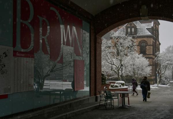 Le campus de l'université Brown, à Providence (Rhode Island), le 14 décembre 2025