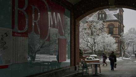 Le campus de l'université Brown, à Providence (Rhode Island), le 14 décembre 2025